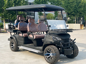Carrito de Golf Eléctrico 4+2 de Alta Calidad a Bajo Precio, Neumáticos para Carrito de Golf Chino, Nuevo Diseño, Carrito Eléctrico Tipo Club Car - Product Image 2