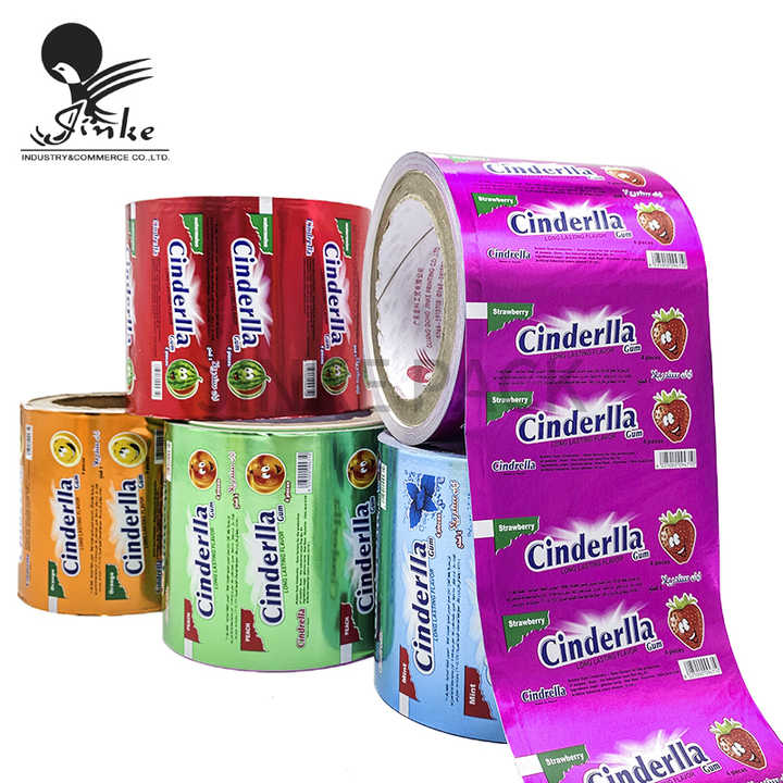 Aluminum Foil Paper Printing for Chewing Gum Outer Paper and Wax Paper ...