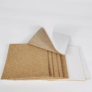 Tapetes de Corcho Xinbojia de 2mm de Grosor, Cuadrados y Redondos, con Adhesivo, Aislantes del Calor, Antideslizantes, Color Madera Natural - Product Image 5