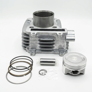 Kit de bloc-cylindre de moteur de moto TVS XL 100 BS6 de taille standard 51 mm de haute qualité avec jeu de segments de piston standard OEM - Product Image 1
