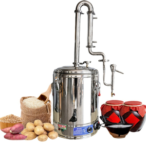 Kit de distillation à la vapeur multifonctionnel pour céréales, blé, maïs, alcool et huiles essentielles - Product Image 6