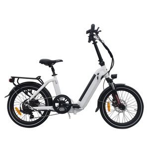 Vélo électrique pliable de haute qualité avec moteur arrière BAFANG G062 48V, batterie au lithium 10Ah, 20 pouces, vélo électrique de ville pour femmes - Product Image 1