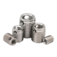 Super Duplex Stainless Steel SS 2205 2507 A286 904L Self-tapping Threaded Insert with Three Hole