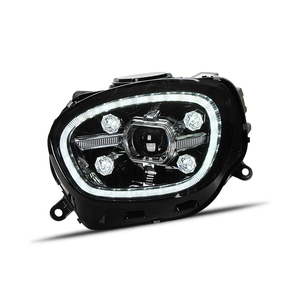 Fari Full LED per BMW <span class=keywords><strong>MINI</strong></span> <span class=keywords><strong>Cooper</strong></span> <span class=keywords><strong>Countryman</strong></span> F60 con Lente Bi-xeno, Proiettore, Indicatori di Direzione LED, Luci Diurne e Indicatori Sequenziali - Product Image 5