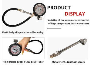 Manómetro Digital de Alta Precisión para Neumáticos, Herramienta Esencial para el Cuidado del Automóvil, para Medir y Desinflar la Presión de los Neumáticos - Product Image 5
