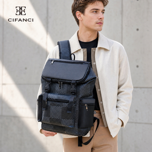 <span class=keywords><strong>Sac</strong></span> à <span class=keywords><strong>dos</strong></span> <span class=keywords><strong>pour</strong></span> ordinateur portable imperméable, style <span class=keywords><strong>vintage</strong></span>, imprimé, <span class=keywords><strong>en</strong></span> <span class=keywords><strong>cuir</strong></span> PU noir, 15,6 pouces, <span class=keywords><strong>sac</strong></span> à <span class=keywords><strong>dos</strong></span> de voyage <span class=keywords><strong>pour</strong></span> <span class=keywords><strong>homme</strong></span> - Product Image 4
