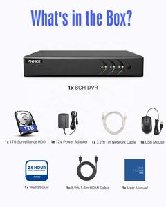 ANNKE 8CH 5h.265 + 5 في 1 mp كشف حركة تشغيل ذكي CCTV أمان DVR مع 2 وحركة الأقراص الصلبة - Product Image 6