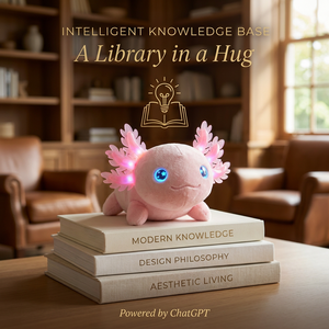 Peluche Interactivo de Ajolote Rosa, Muñeco Inteligente con IA que Habla para Niños, Novedad 2026, Certificado de Seguridad ASTM, Regalo Sorpresa - Product Image 3