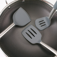 Ensemble d'ustensiles de cuisine Kingwise personnalisés de haute qualité en silicone antiadhésif multifonctionnel de qualité alimentaire pour la maison et la cuisine