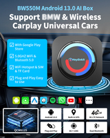 Boîtier Android pour voiture, prend en charge YouTube, Google Play Store, 8+128 Go, Android 16