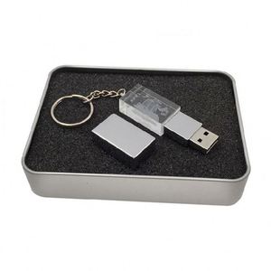 Nueva Memoria USB 2.0 de Cristal Transparente de 8GB-64GB para Regalos Promocionales - Product Image 3