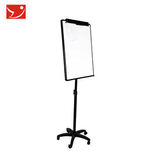 Tableau blanc magnétique à hauteur réglable Tableau d'affichage effaçable à sec en métal avec trombones pour l'enseignement et les réunions - Product Image 5