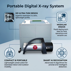 Système d'imagerie radiographique 3D portable Averguard avec télécommande sans fil 2,4 G pour le contrôle de sécurité des bagages et des colis - Product Image 4