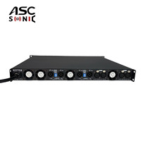 D32K4 1U Hafif 4 Kanallı Yüksek Güçlü 4 Ohm Metal Subwoofer Profesyonel Ses Güç Amplifikatörü