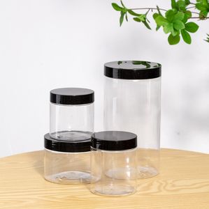 50ml 500ml Spot PET Transparent En Plastique Alimentaire Bouteille Paquet Écrou <span class=keywords><strong>Divers</strong></span> Grains Collations Miel scellé Pot Large Bouche Bouteille - Product Image 4