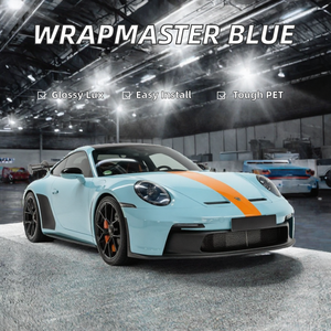 Vinilo Brillante para Envolver Autos, 1.52 x 18m, Adhesivo para Cambiar el Color del Vehículo - Product Image 2