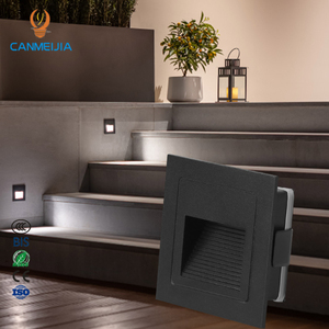 3 Wát ngoài trời không thấm nước trang trí LED lõm bước đèn cầu thang chân chiếu sáng cầu thang cho hành lang khách sạn Led cầu thang tường ánh sáng - Product Image 1