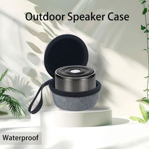 Custom EVA <b>Mini</b> <b>Speaker</b> Case Zipper Closure Portable Storage Bag for Small Outdoor Audio Wireless <b>Speakers</b> Classic Style Travel - Product Image 3