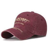 Casquette de baseball en coton lavé doux, broderie 3D, ajustable, style vintage, unisexe, pour l'extérieur, logo personnalisé, OEM ODM, motif à pois