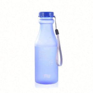 Candy-Colored Plastic Water <b>Bottle</b> 350ml/500ml Reusable Food Safe Anti-Corrosion Coating Outdoor Use - Product Image 2