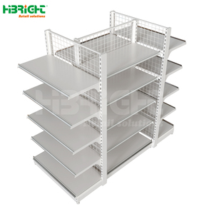 Kunden spezifische Farbe Commercial Metal Ein-oder Doppelseiten-Mehrschicht-Supermarkt Store Heavy Duty Store Regale - Product Image 3