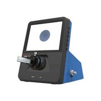La loupe de bureau à mise au point automatique du fabricant chinois inspecte rapidement la détection des cavaliers de divers connecteurs à fibres optiques.