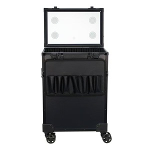 Nuevo Estuche de Maquillaje 2025 con Espejo, Luz, Cajón Portátil, Gran Capacidad, Maleta Profesional para Maquilladores - Product Image 2