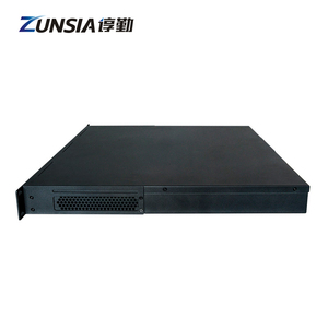 Zunsia 12th lga1700 H610/h670 an ninh mạng công nghiệp tường lửa Mini PC 6lan 1U Rack mount Chassis 2.5g 10G SFP + Máy chủ trường hợp - Product Image 5