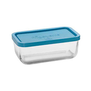 Frigoverre Glass Airtight Container 21 × 13 × 8 h cm, with Airtight Lid - Product Image 1