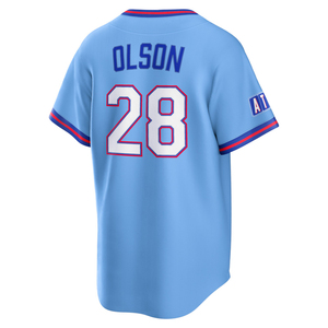 Maillots de baseball 2026 Atlanta City Connect personnalisés, uniformes brodés avec logos - Product Image 4