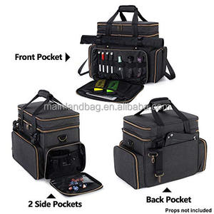 Bolsa de viaje de aventurero RPG de mesa, bolsa DND grande con capa de espuma en miniatura y alfombrilla de batalla para mazmorras y dragones - Product Image 3