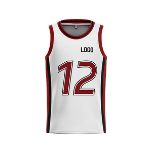 เสื้อบาสเก็ตบอลกางเกงขาสั้นระบายอากาศผ้าโพลีเอสเตอร์แห้งเร็วพิมพ์ลายได้ตามต้องการ - Product Image 2