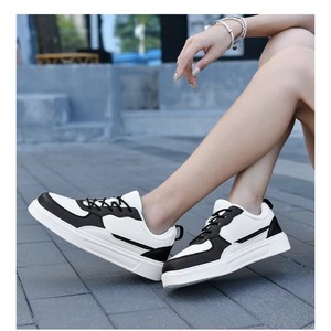 Good Quality Cheap Custom logo Black White Ladies Anti slip Casual Sport White Running Sport <b>Shoes</b> for Women - Product Image 4