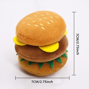 <span class=keywords><strong>HELLOMOON</strong></span> Jouets à mâcher en peluche de luxe pour chiens et chiots, avec des sons de grincement et de couinement - Formes multiples - Product Image 5