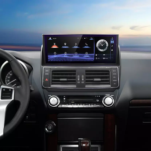 12,3 Android 10 6G + 128 para Toyota Land Cruiser Prado 150 2010-2013 GPS de navegación del coche reproductor Multimedia Unidad Radio cinta <span class=keywords><strong>IPS</strong></span> - Product Image 1