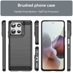 Coque en TPU en Fiber de carbone pour <span class=keywords><strong>MOTO</strong></span> G56 G86 Offre Spéciale coque de téléphone durable populaire pour <span class=keywords><strong>MOTO</strong></span> G66J G66Y <span class=keywords><strong>G100</strong></span> Pro - Product Image 3