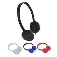 Meilleures ventes Écouteurs filaires stéréo bon marché avec bandeau avec prise jack 3,5 mm ANC IPX4 étanche Pilotes 10 mm Logo personnalisé