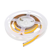 Lampu Strip LED COB Profesional 528 LED dengan Output Lumen Tinggi, Cahaya Ultra-Netral untuk Pencahayaan Kabinet, Tangga, dan Sudut