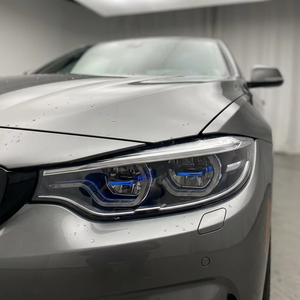 Nuovi Fari Anteriori a LED per <span class=keywords><strong>Serie</strong></span> 4 F32/F36/F82 2013-2019, Stile Laser Esagonale DRL 6000K con Accento Blu, Plug & Play - Product Image 6