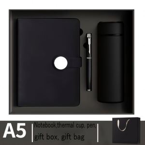 Customizable Business Notebook Gift Set with Pen Water Bottle and Thermos <b>Cup</b> Christmas Promotional Item - Product Image 2