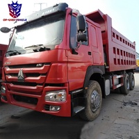 Truk sampah Dump Truck sinottruck Howo Euro 2 Diesel berat Stir kanan 6x4 roda kemudi untuk dijual di Dubai Kenya