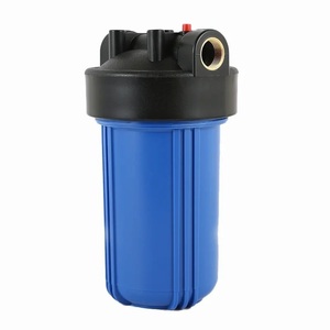 Sistema di filtrazione dell'acqua domestica alloggiamento del filtro in plastica blu sottile alloggiamento del filtro UDF CTO PP da 10 ''alloggiamento del filtro blu grande - Product Image 5