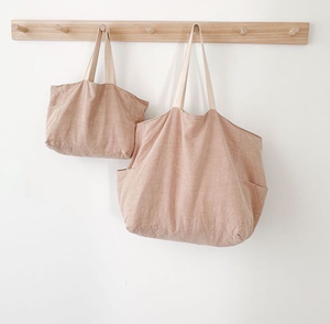 Bolsas de Lino 100% Loonde con Asas, Reutilizables, Ecológicas y Reciclables para Compras y Uso Diario - Product Image 5