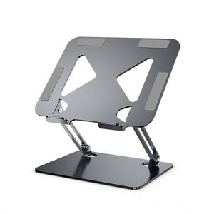 X529 Metal Sturdy Desktop <b>Stand</b> Foldable Height Adjustable Cooling <b>Stand</b> <b>for</b> Laptop Notebook <b>for</b> Gaming or Living Streaming - Product Image 1