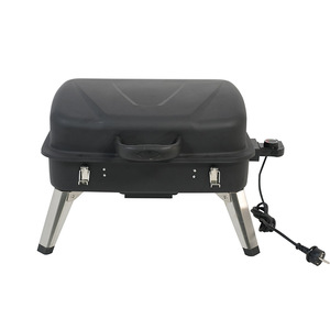 Portable Smokeless Electric Grill 58.5x38.5x25cm Foldable Outdoor Camping Tabletop BBQ For Meat Roasting - Product Image 2