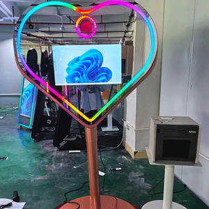 Mini miroir magique de haute qualité M09 LED Frame Small 3 Vogue Props 21,5 pouces pour cabine photo - Product Image 1