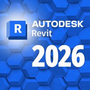 Revit 2026 ซอฟต์แวร์ออกแบบเขียนแบบสำหรับคอมพิวเตอร์ PC/Mac แบบสมัครสมาชิก 3 ปี - มีสินค้าในสต็อก รองรับ 10/11 24/7 - Product Image 1