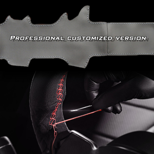 Housse de volant de voiture personnalisée pour <span class=keywords><strong>BMW</strong></span> E90 E91 E92 E93 E87 E81 <span class=keywords><strong>E82</strong></span> E88 X1 E84 intérieur - Product Image 2