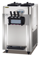 Machine à crème glacée commerciale sorbetière en acier inoxydable capacité 16-22L/H congélateur à crème glacée services personnalisés