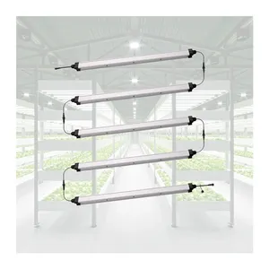 Lampu Tumbuh Led Spektrum Penuh, Peralatan Pertanian Vertikal Aeroponik Sistem Hidroponik untuk Tanaman Dalam Ruangan